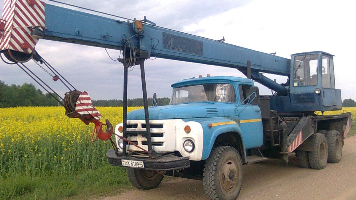 ЗИЛ 133 автокран