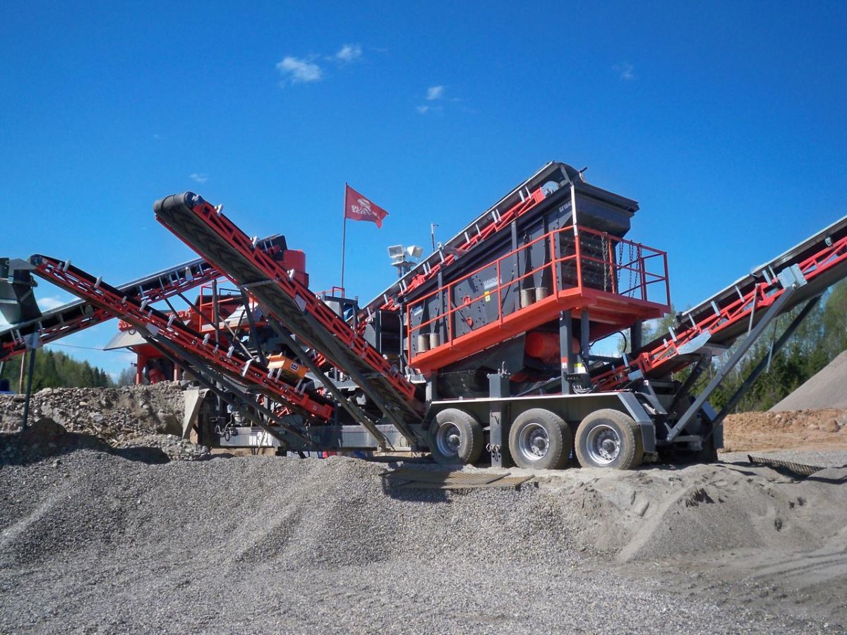 Мобильная дробилка Sandvik