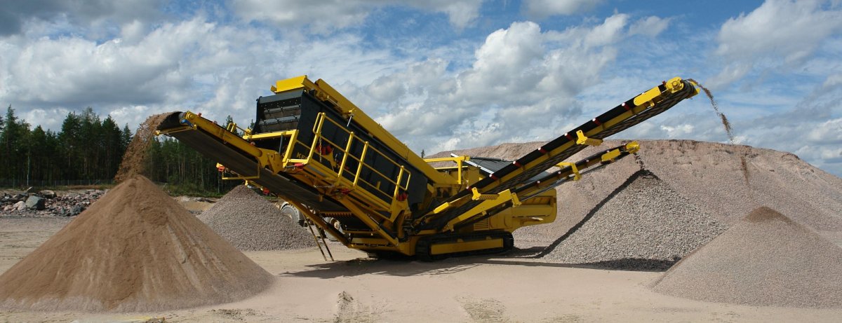 Дробильно сортировочная машина