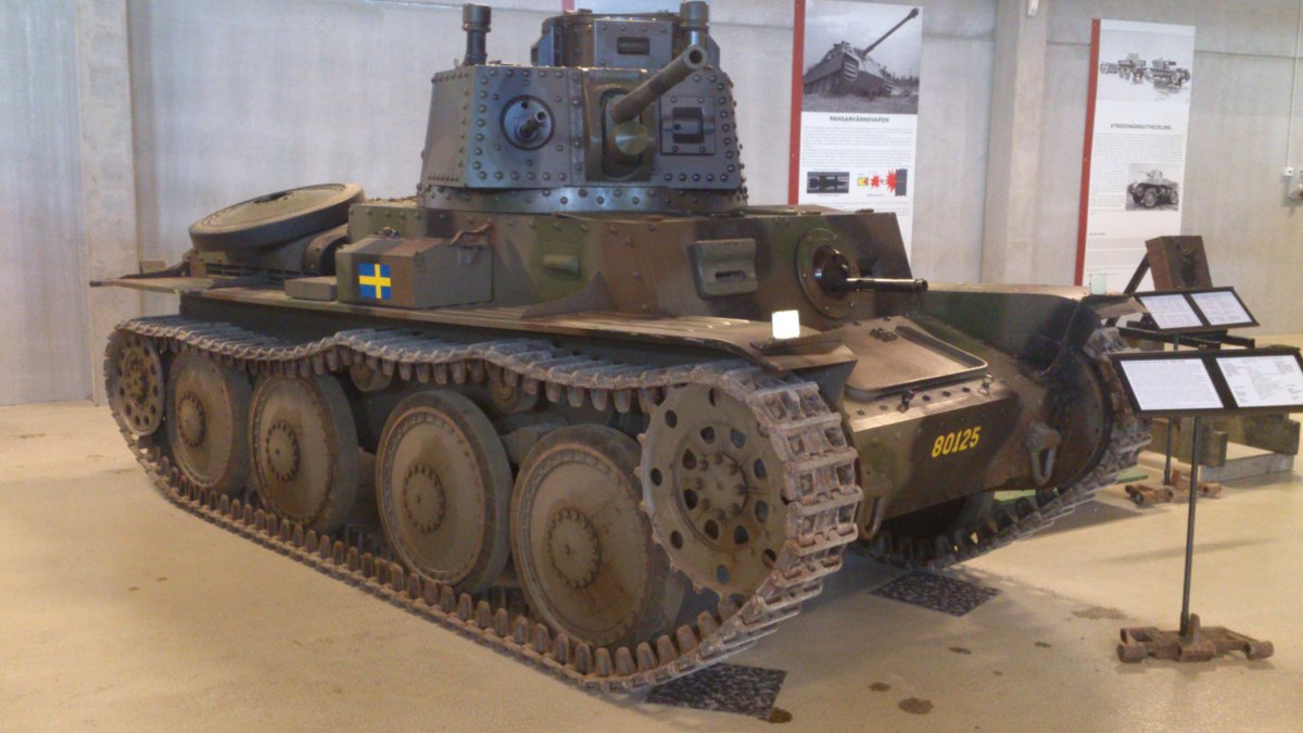 Танк Stridsvagn m41