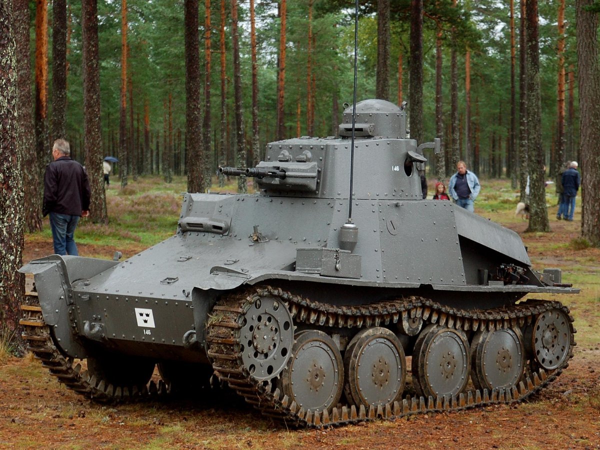 Швеция танк Strv m/37