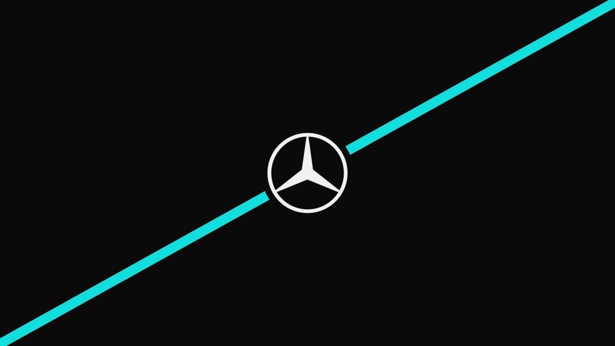 Значок Мерседес Минимализм