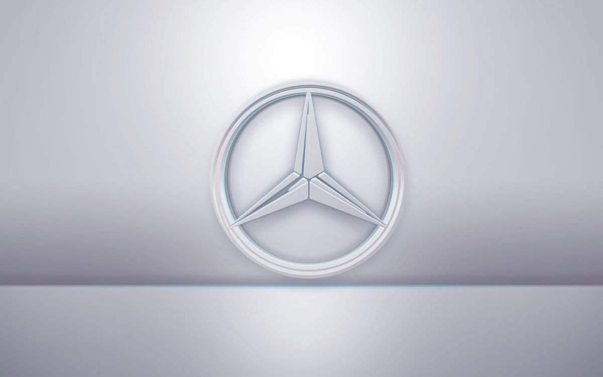 Logo Mercedes-Benz 3d