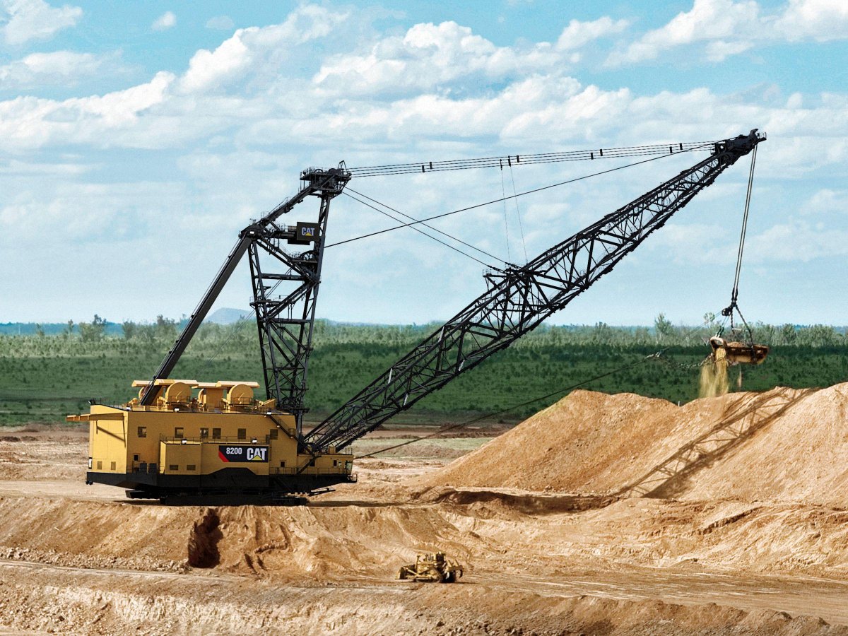 Драглайн Bucyrus 8200