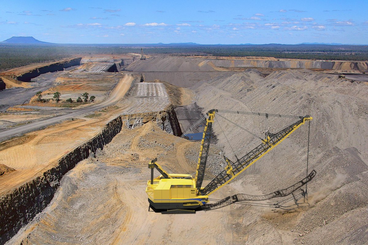 Отвал драглайна