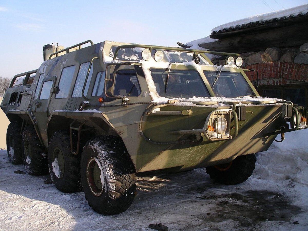 Вездеход ГАЗ-59037 (БТР-80)
