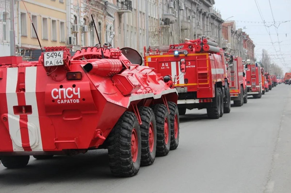 БТР 80 пожарный