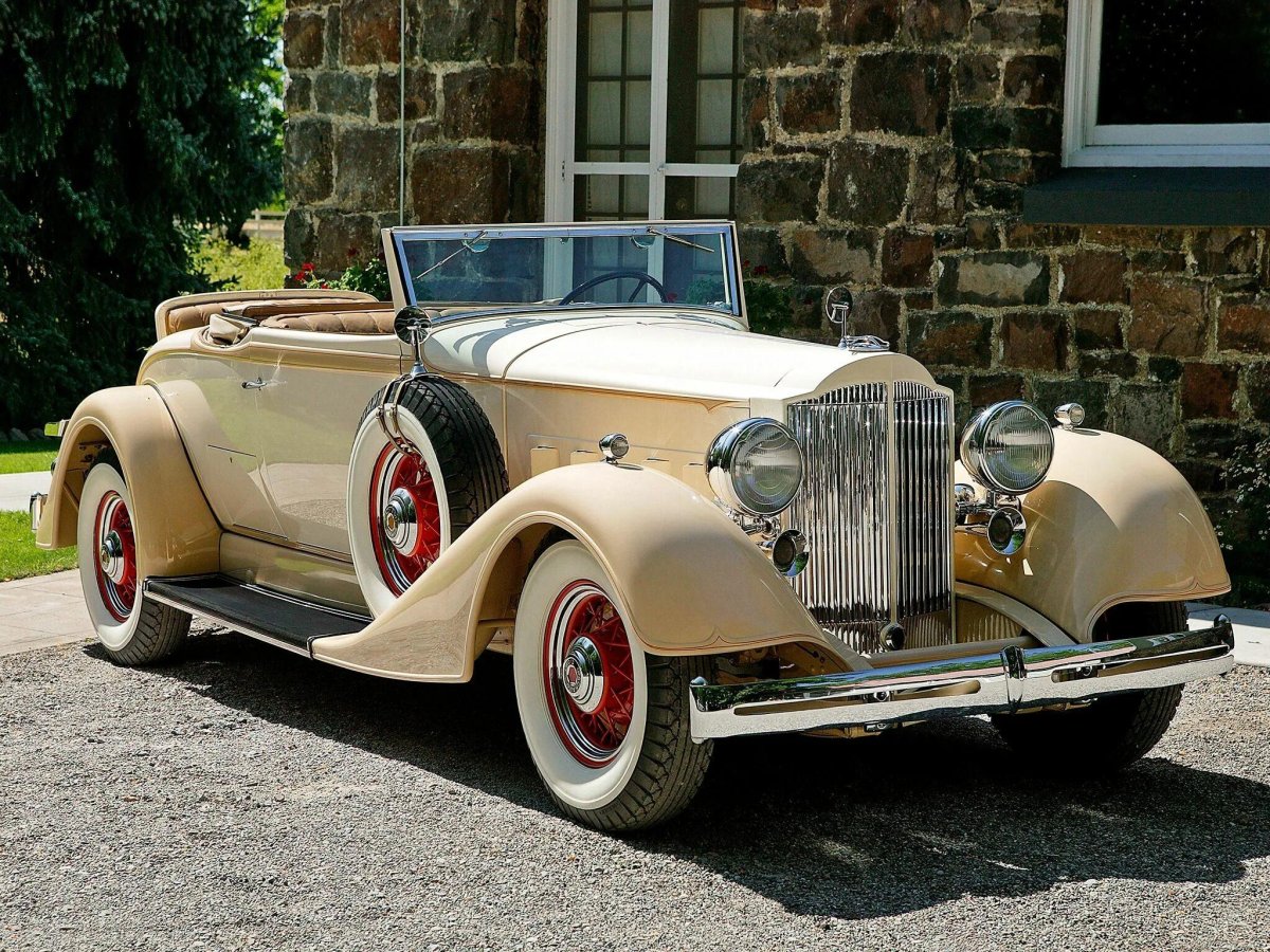 1934 Packard eight Coupe Roadster