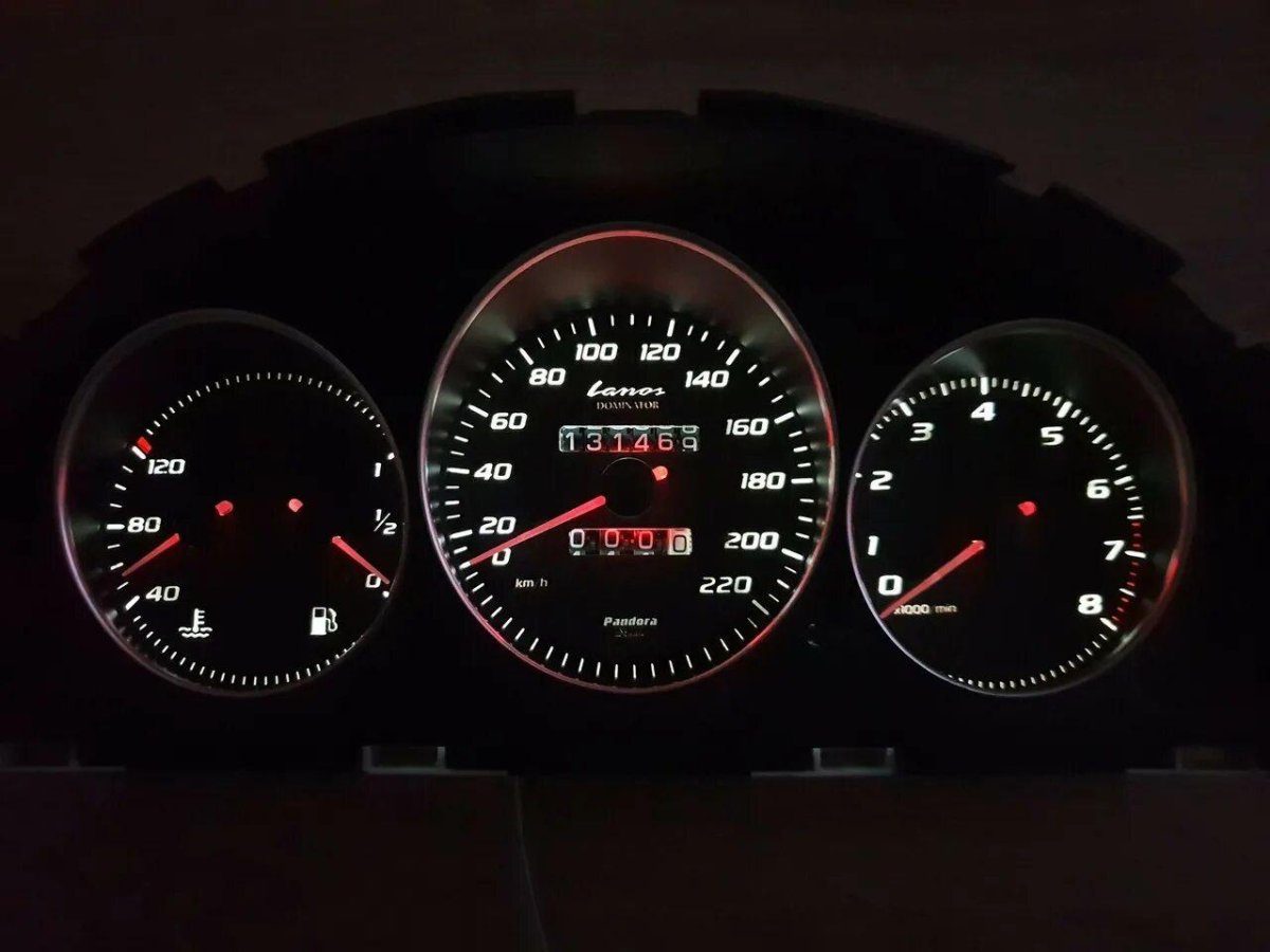 Панель приборов Ланос тюнинговая