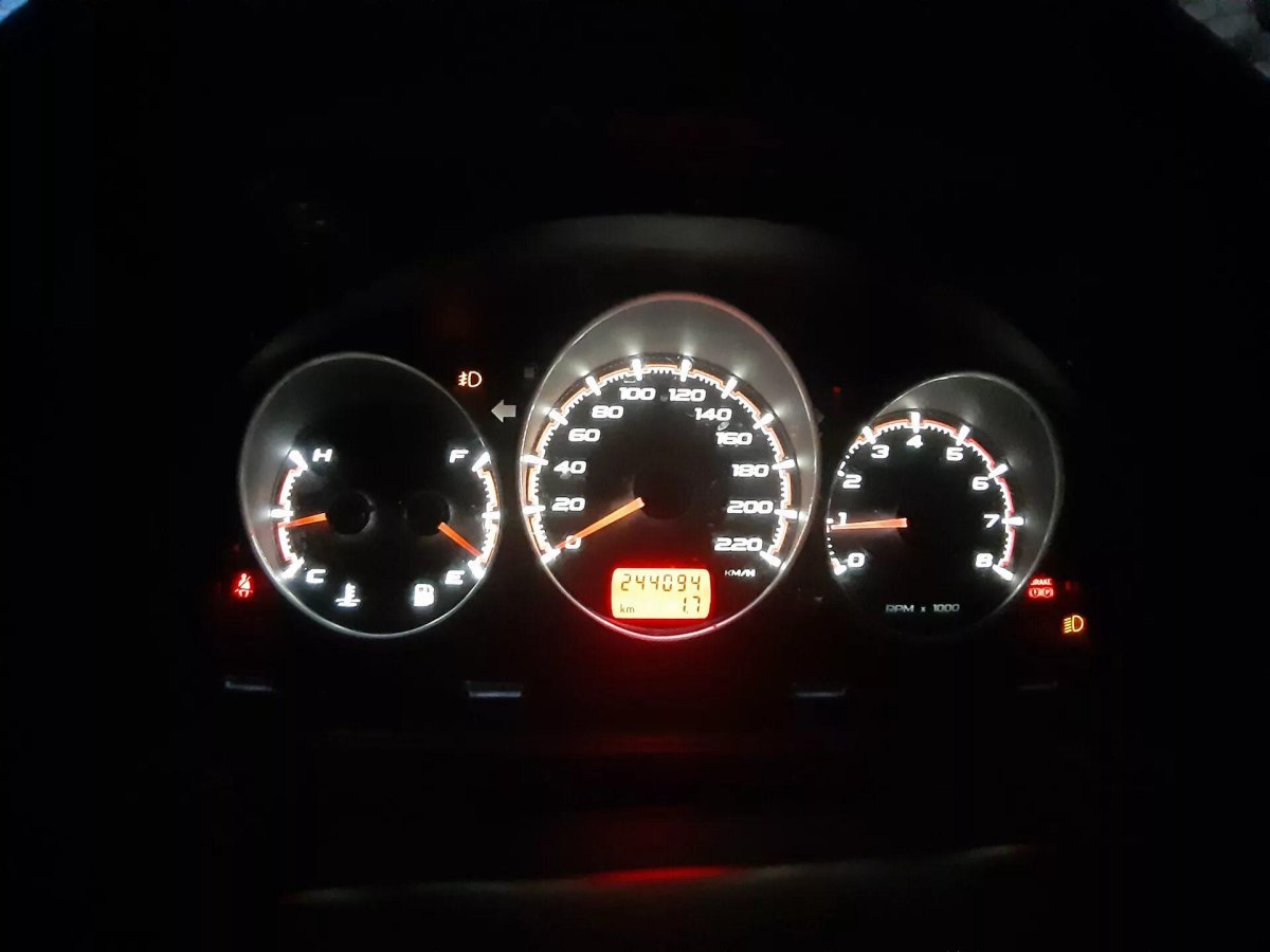 Пересвет приборки Ланос