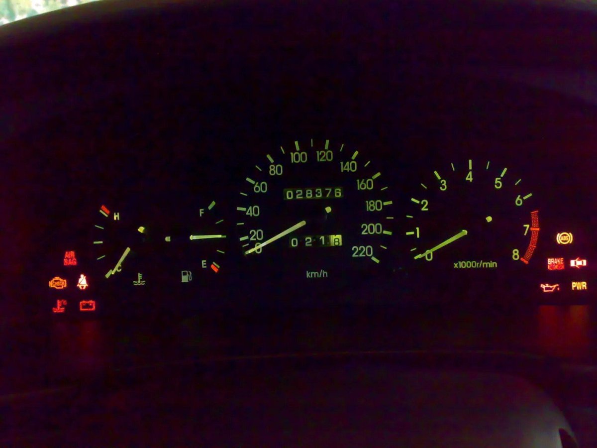 Лампочки приборов панели ЗАЗ Сенс