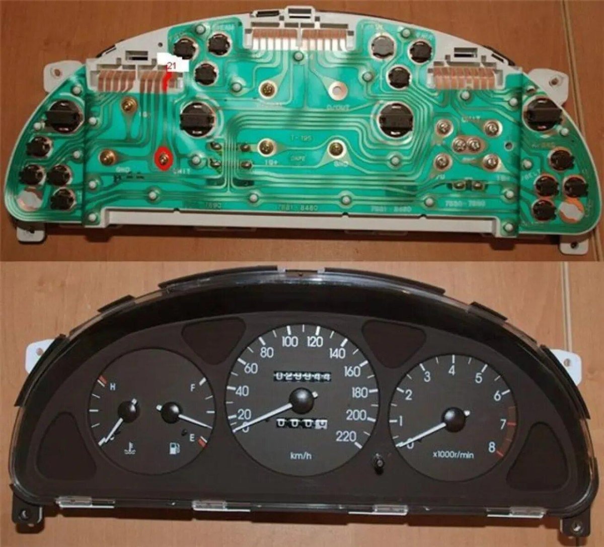 Панель приборов ЗАЗ шанс 1.5