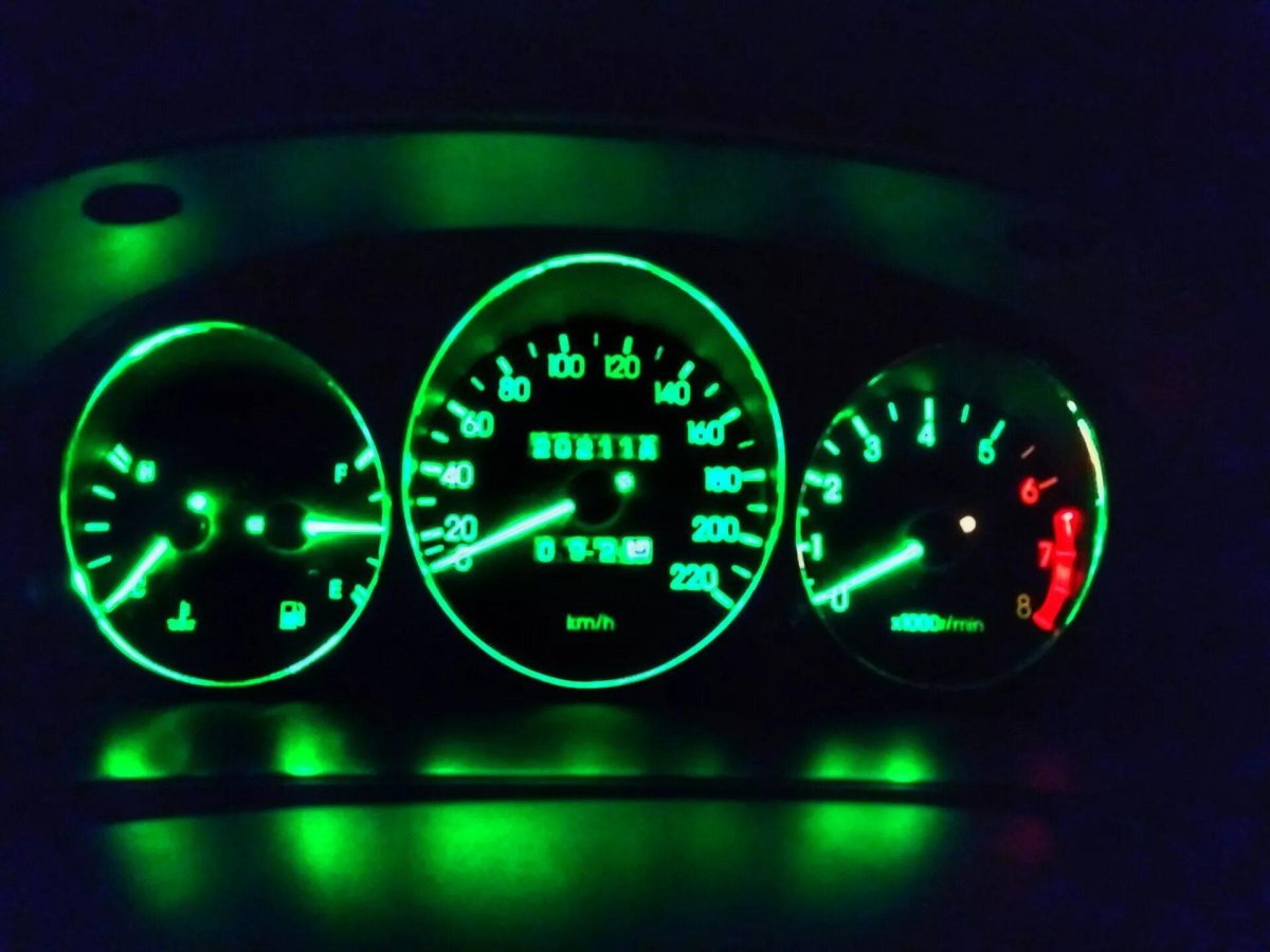 Приборка Шевроле Ланос