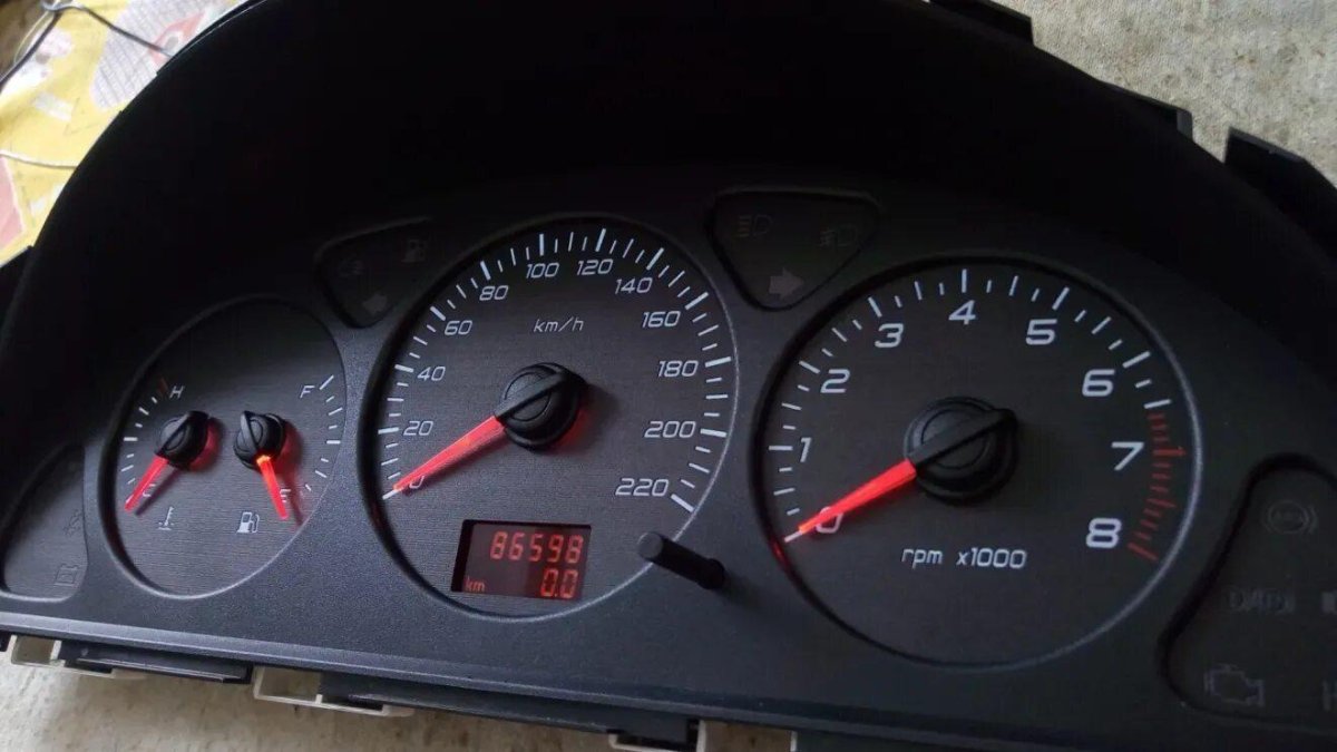 Рижская приборная панель Ланос