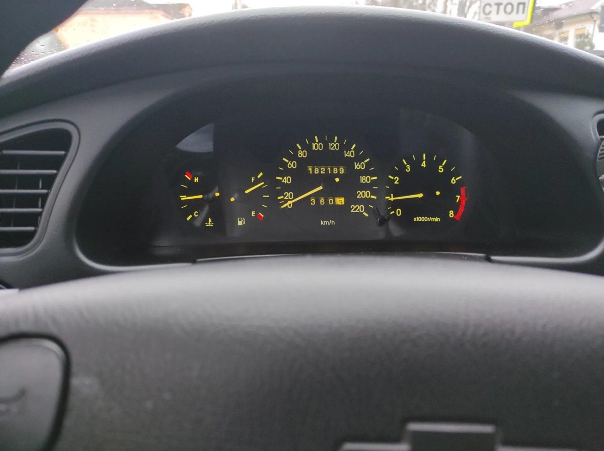 Шевроле Ланос подсветка приборной панели