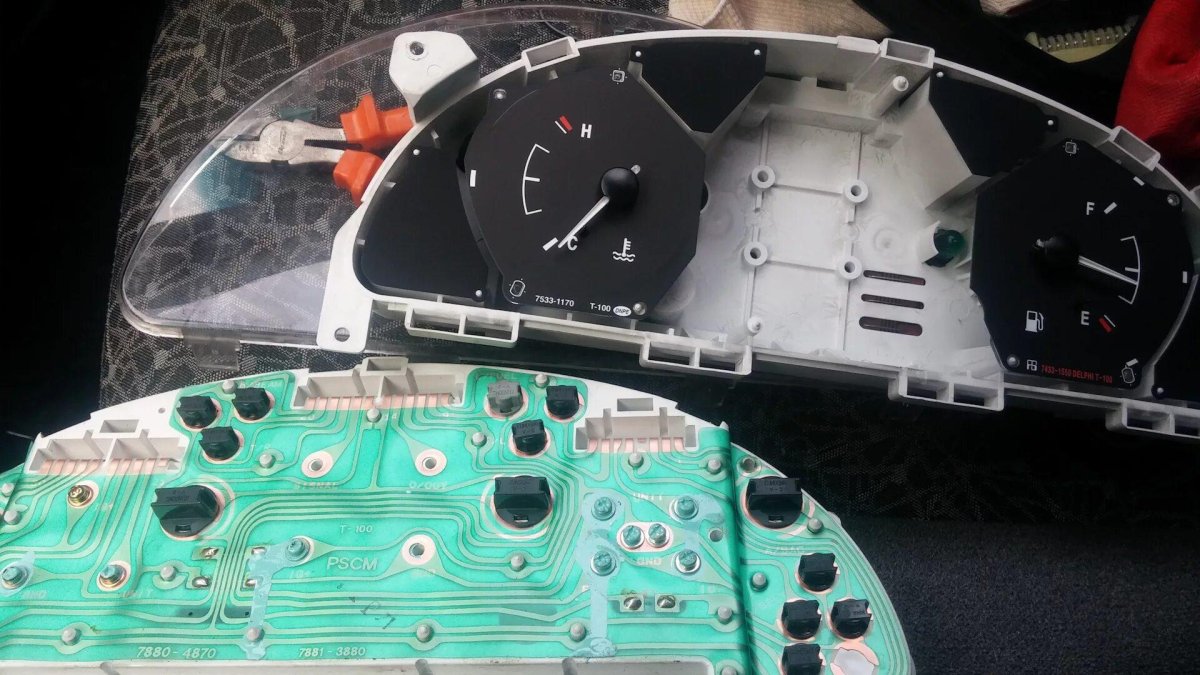 Приборная панель Шевроле Ланос