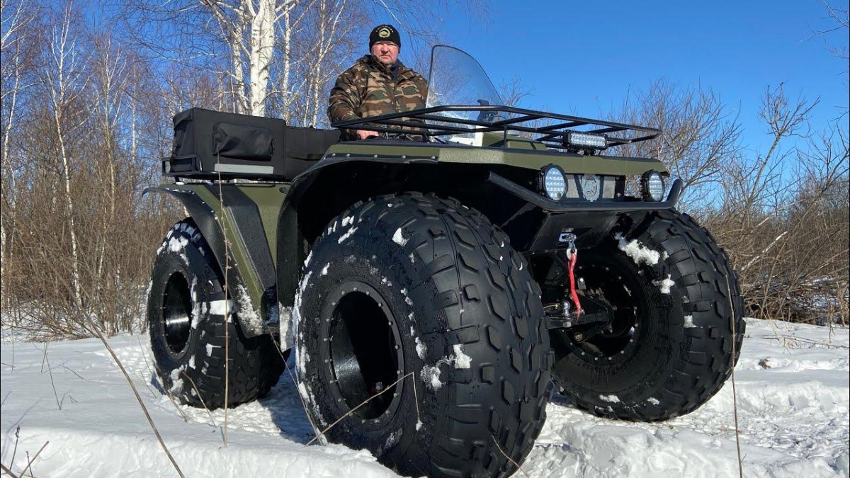 Квадроцикл болотоход Росомаха