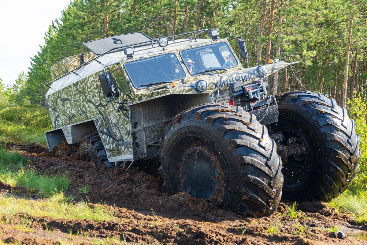 Снегоболотоход "хищник-39043"