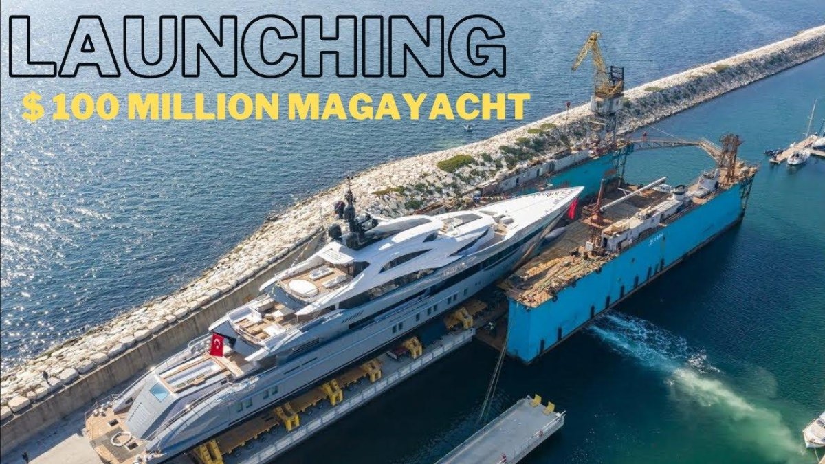 Bilgin 263 i 80m launching