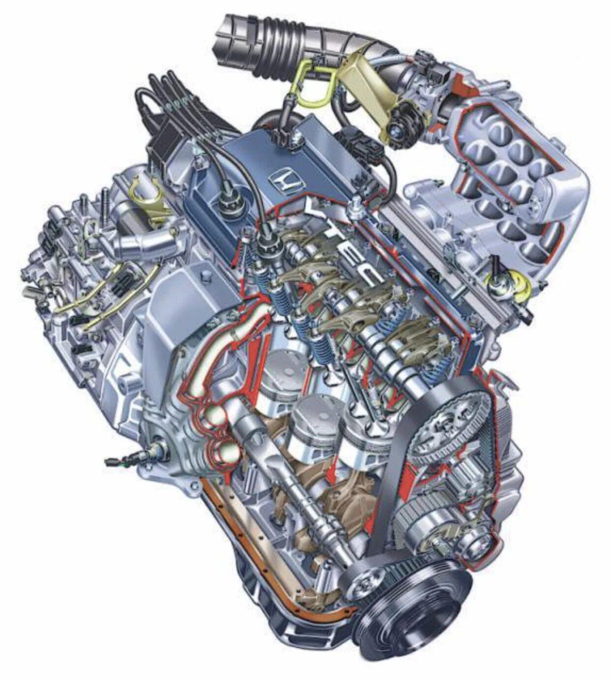 Двигатель b20a Honda