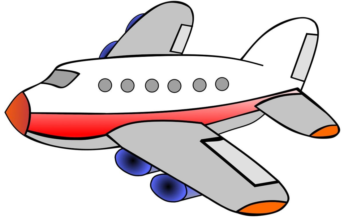 Самолет для дошкольников