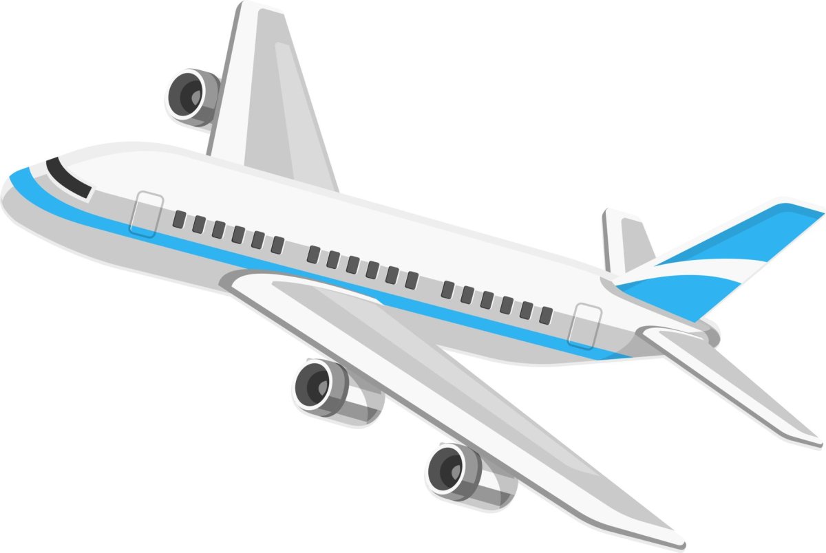 Самолет вектор