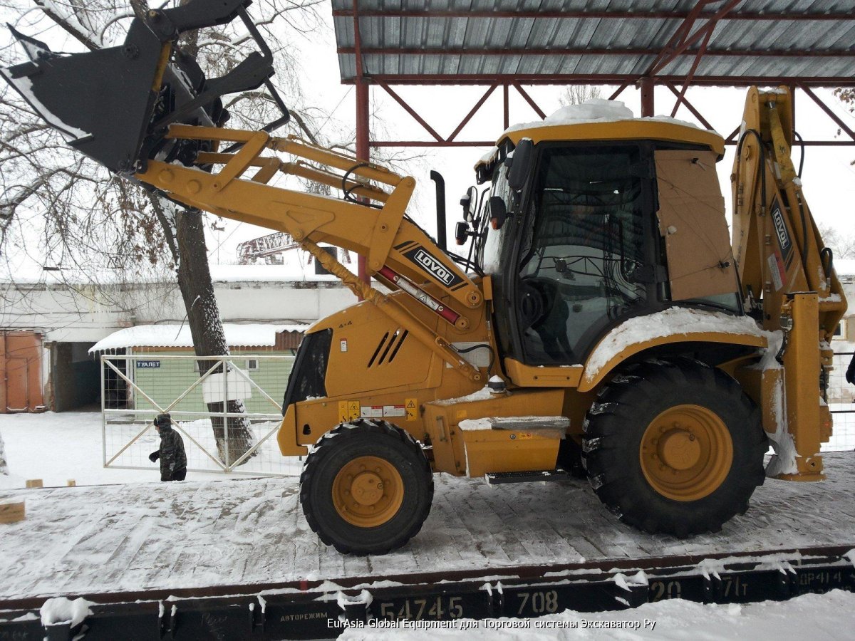 Экскаватор погрузчик Lovol flb468-II