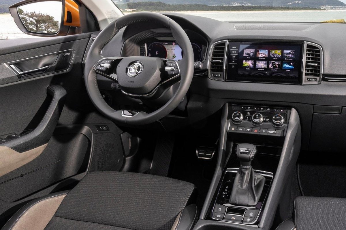 Шкода Карок интерьер 2021