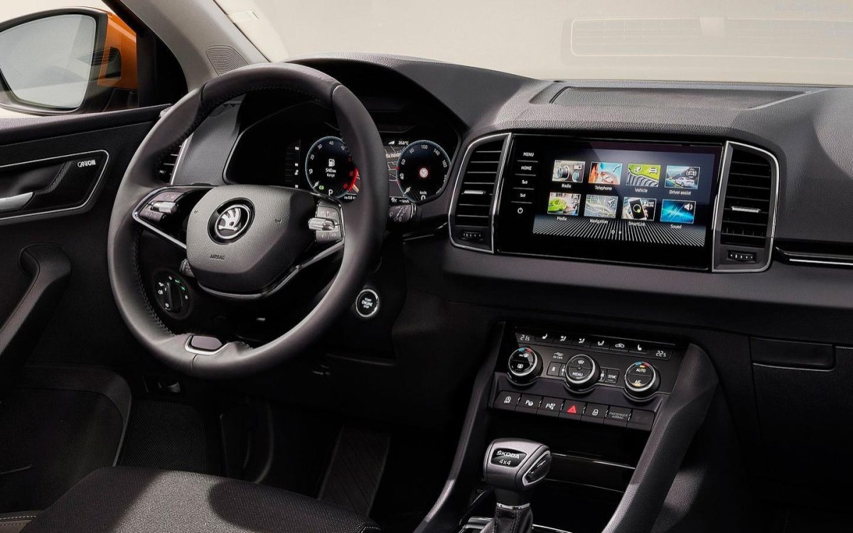 Skoda Karoq 2021 салон