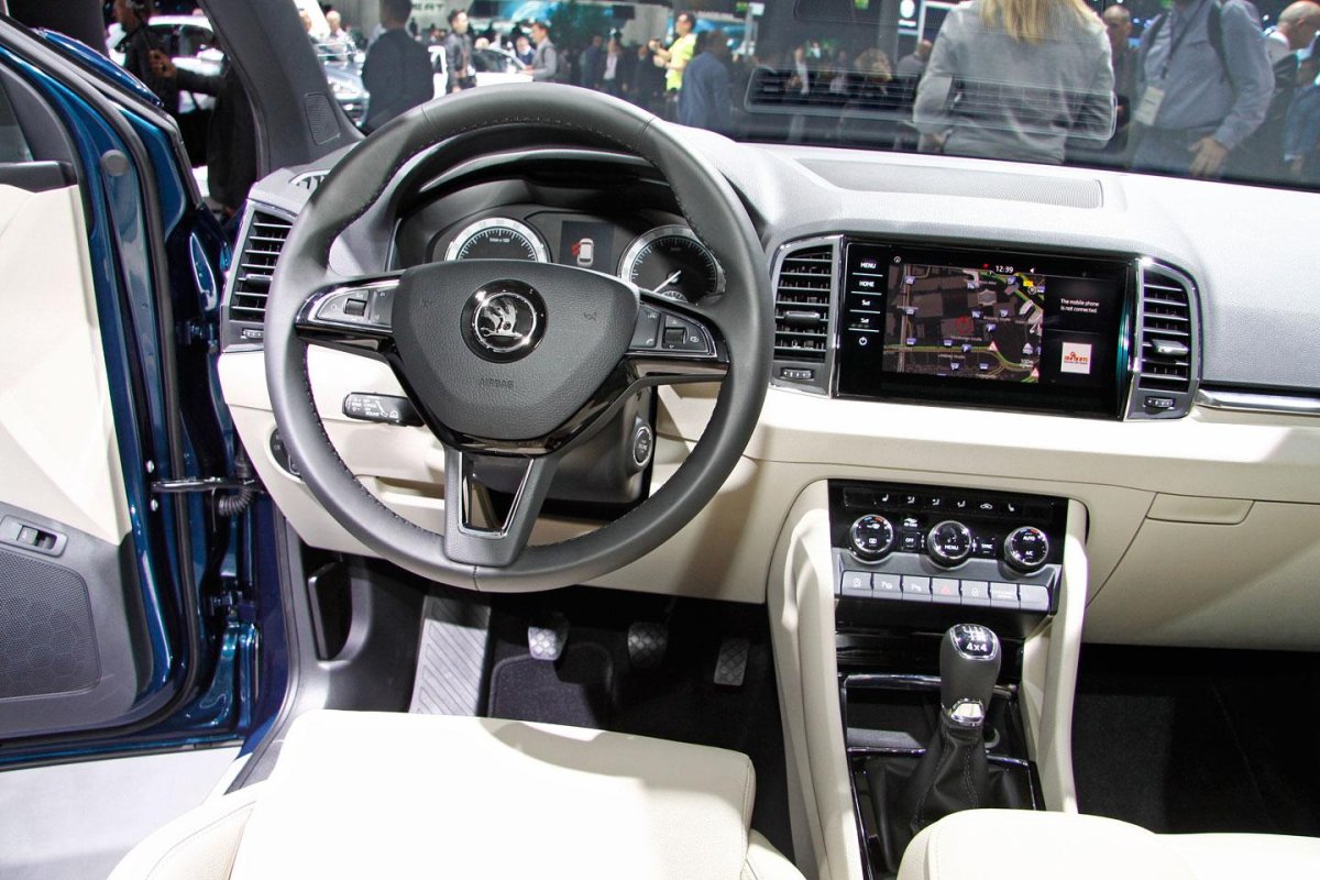 Skoda Karoq 2017 салон
