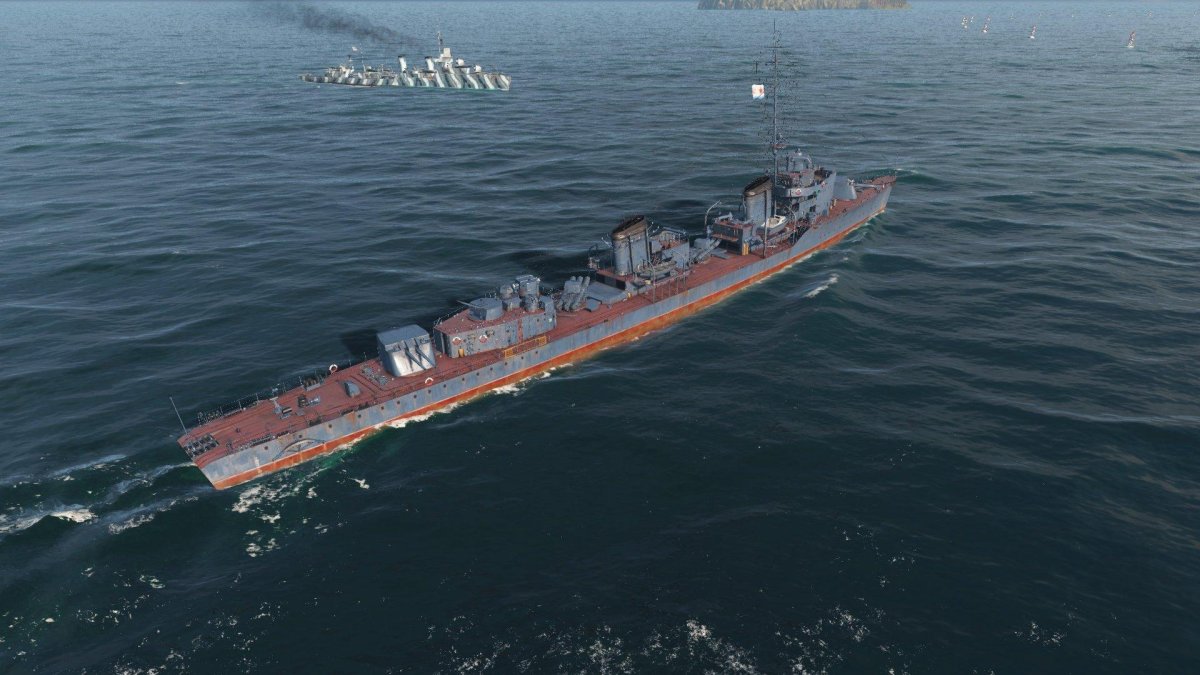 Эсминец огневой