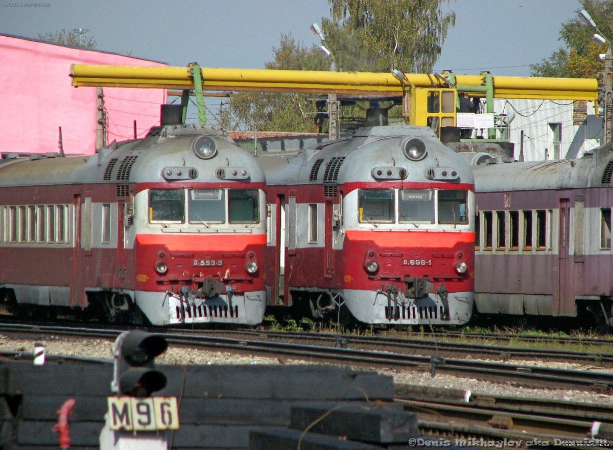Дизель поезд д1 в Казани