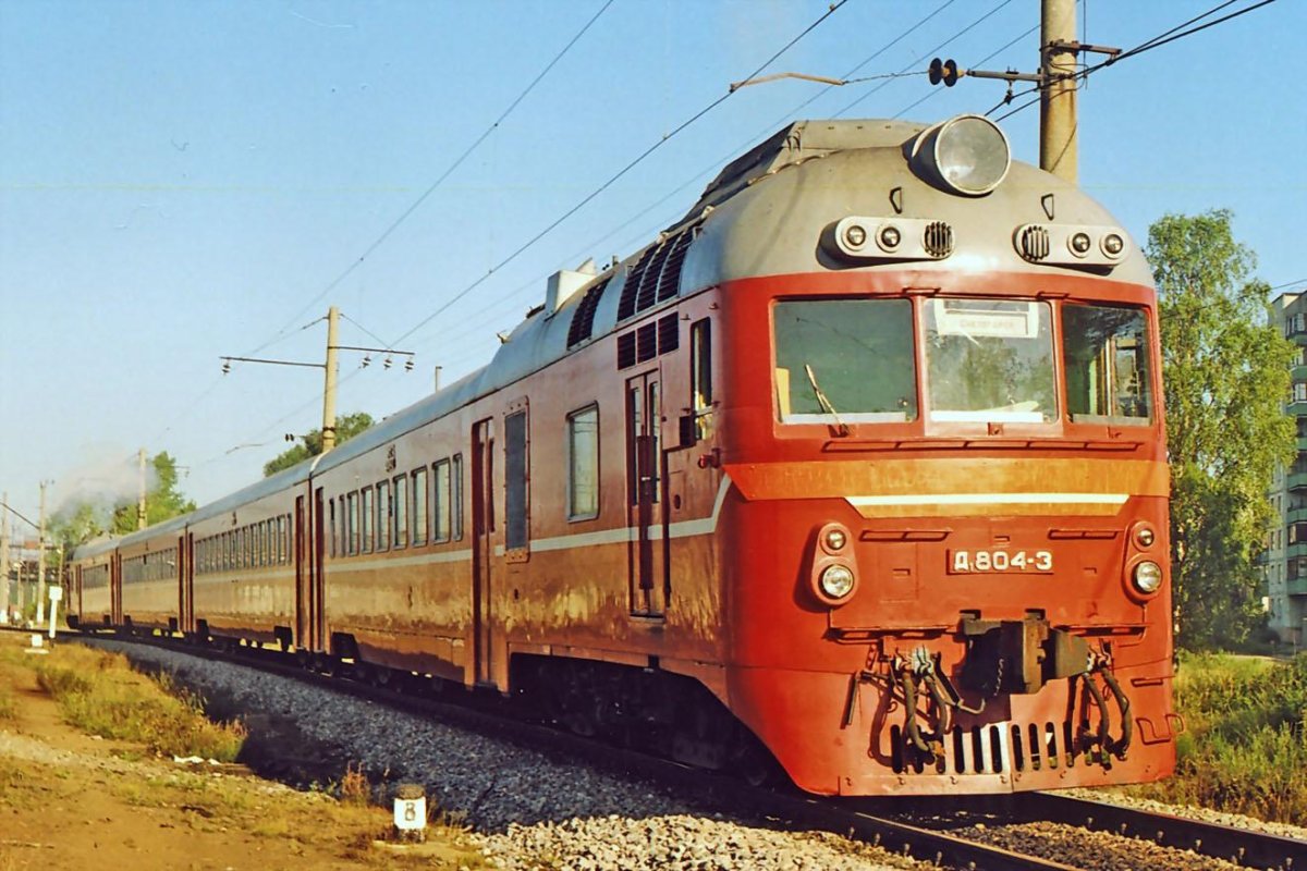 Дизель-поезда д1 Выборг