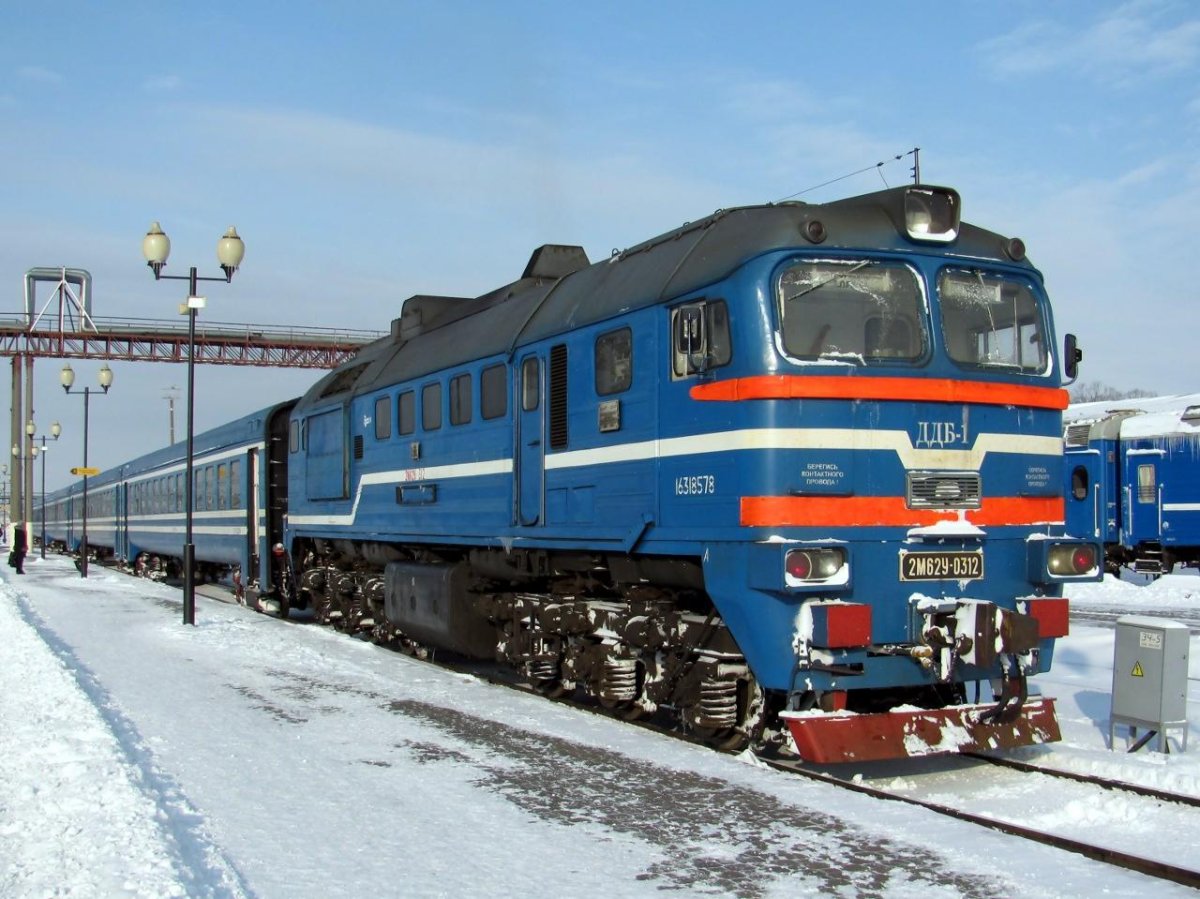 Дизельный поезд