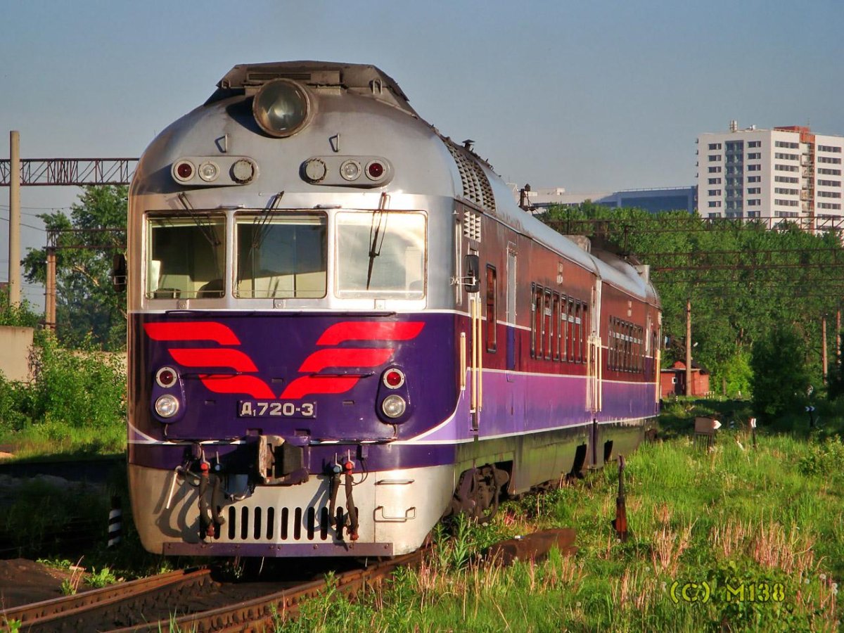 Дизель поезд д1 Россия