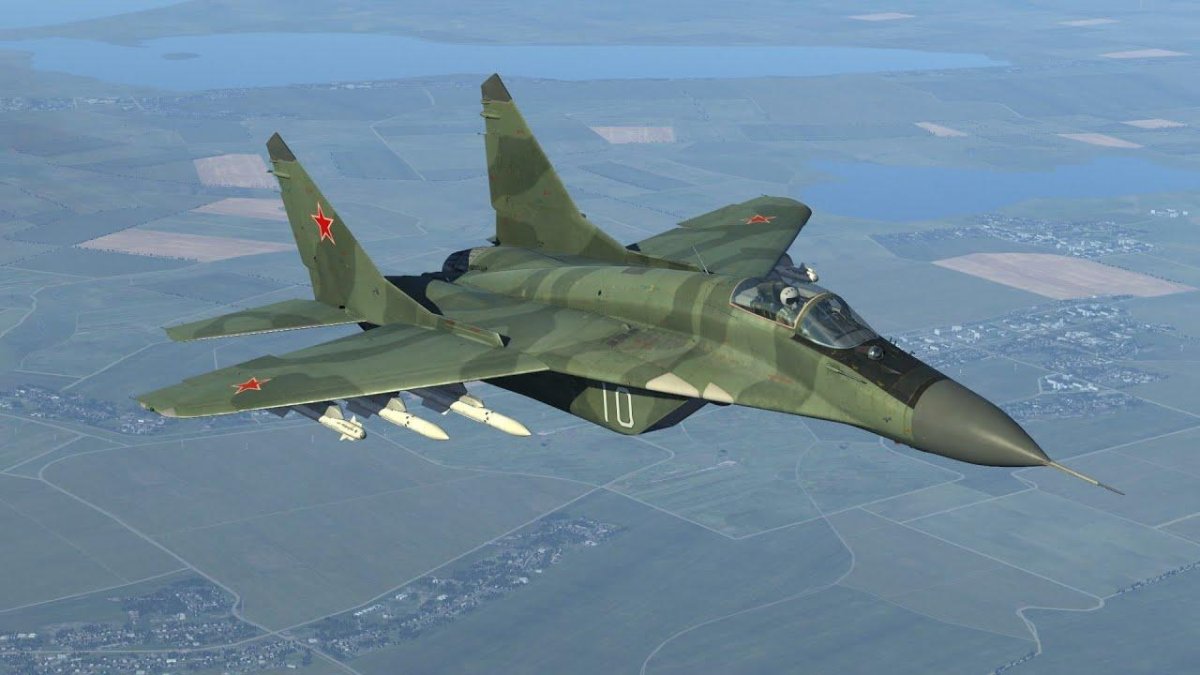 Военный самолет миг 29