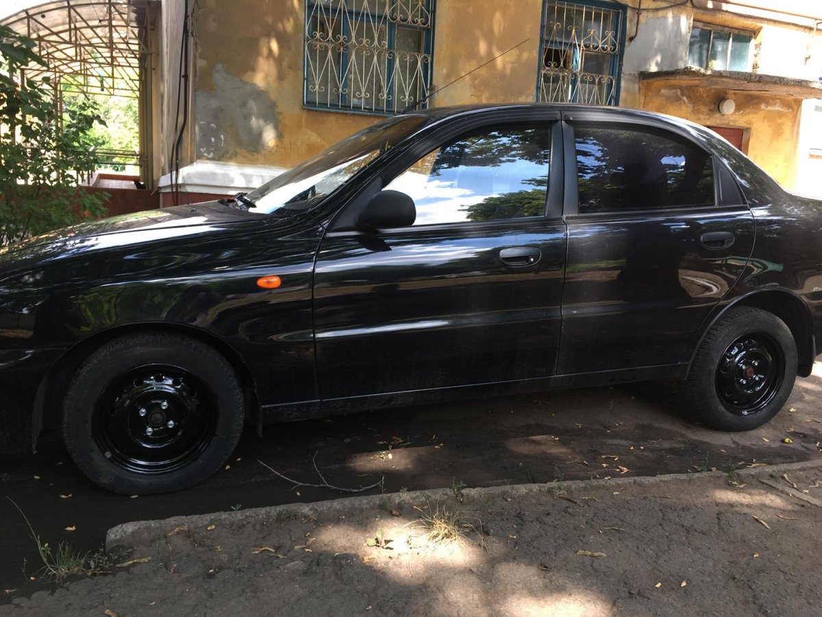 R16 штампы на Шевроле Ланос