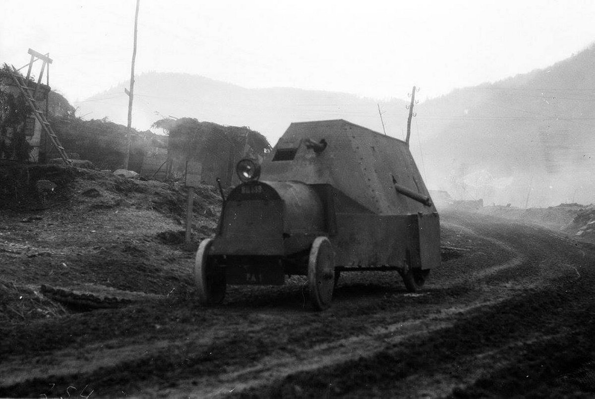 Бронеавтомобили 1 мировой