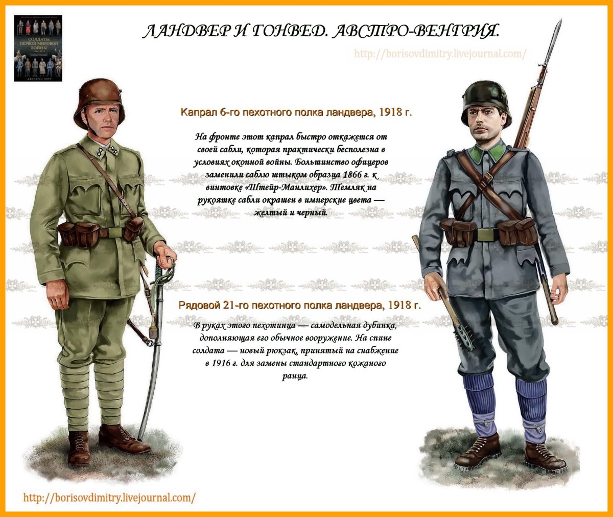 Солдат Австро-венгерской армии 1914