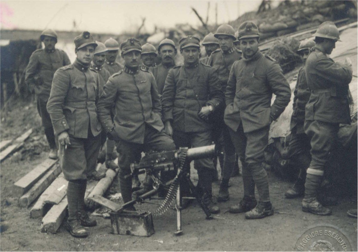 Итальянские бойцы в Австро Венгрии