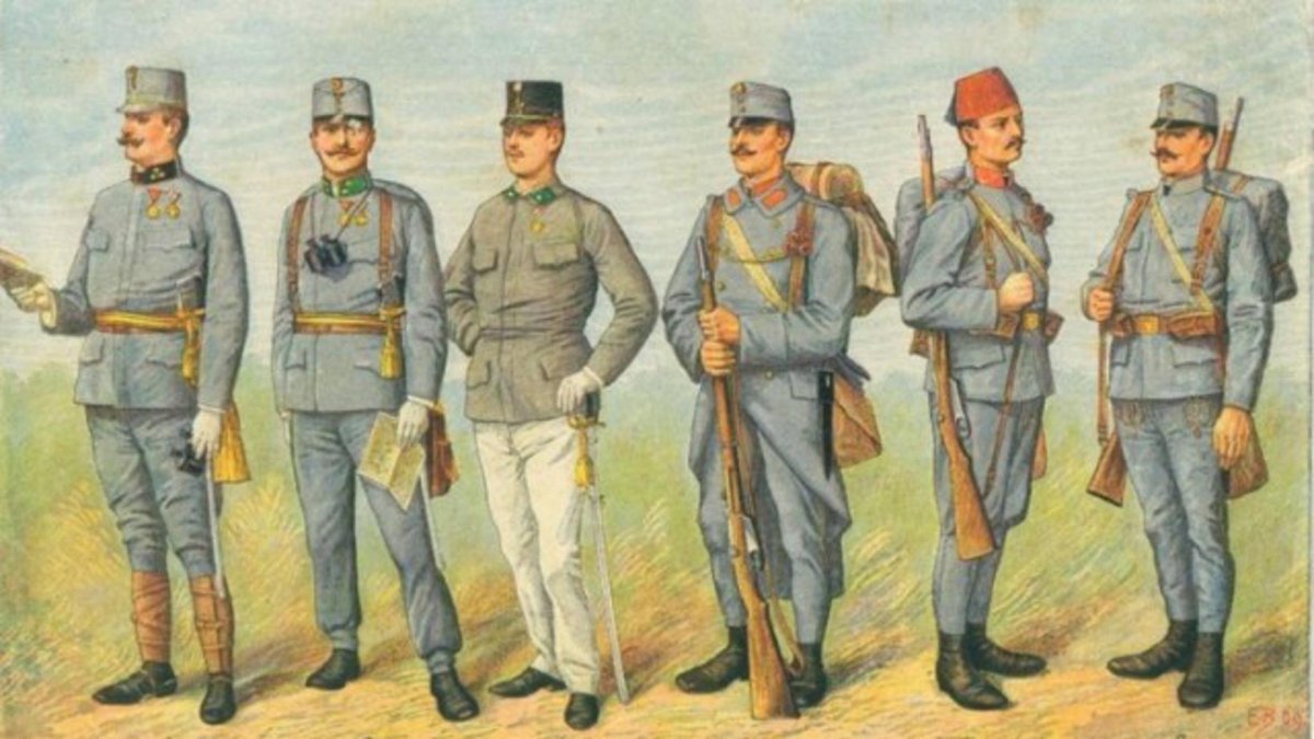 Офицер Австро-венгерской армии 1914