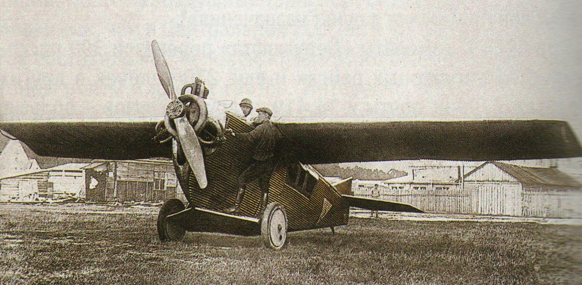 Первый самолет Туполева ант 2