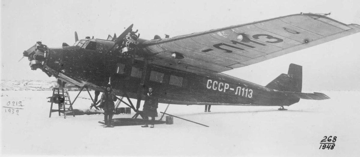 Самолет ант-9 Крылья советов