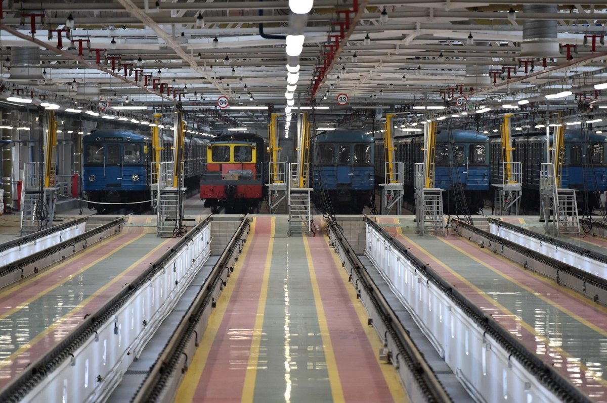 Депо Московского метрополитена