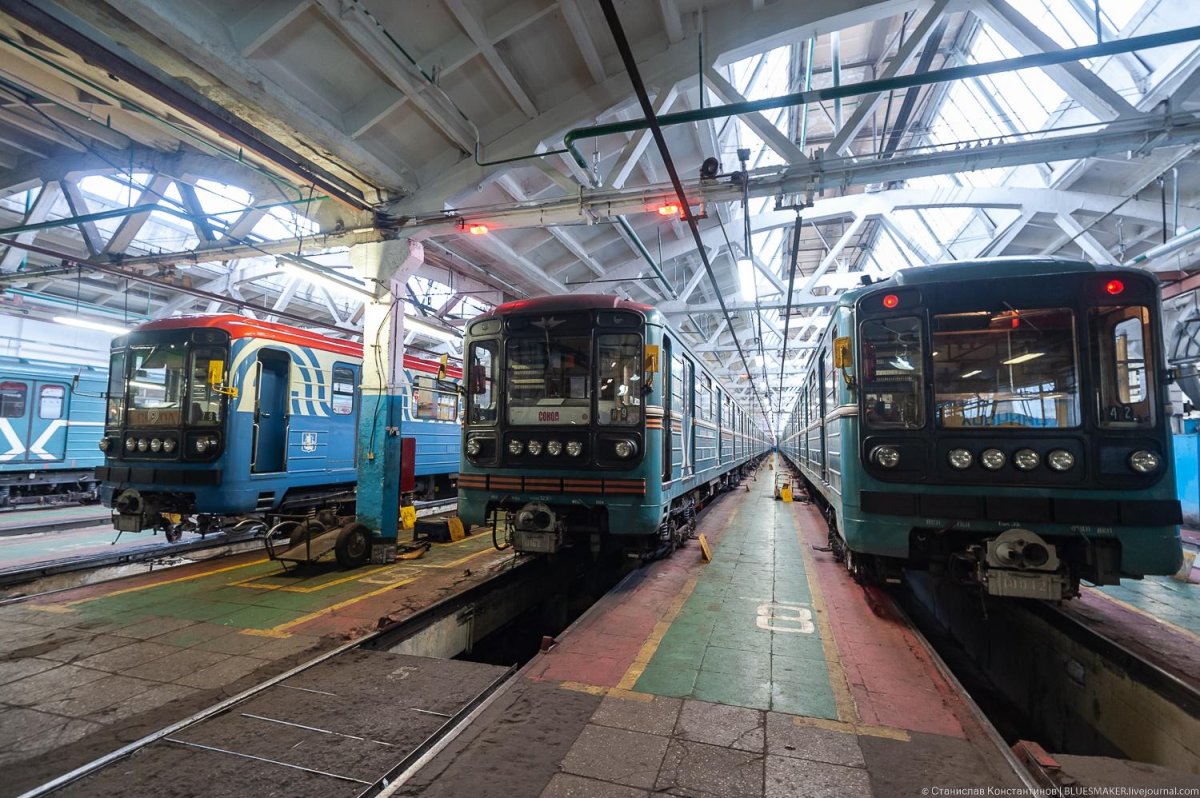 Депо Сокол Московского метрополитена