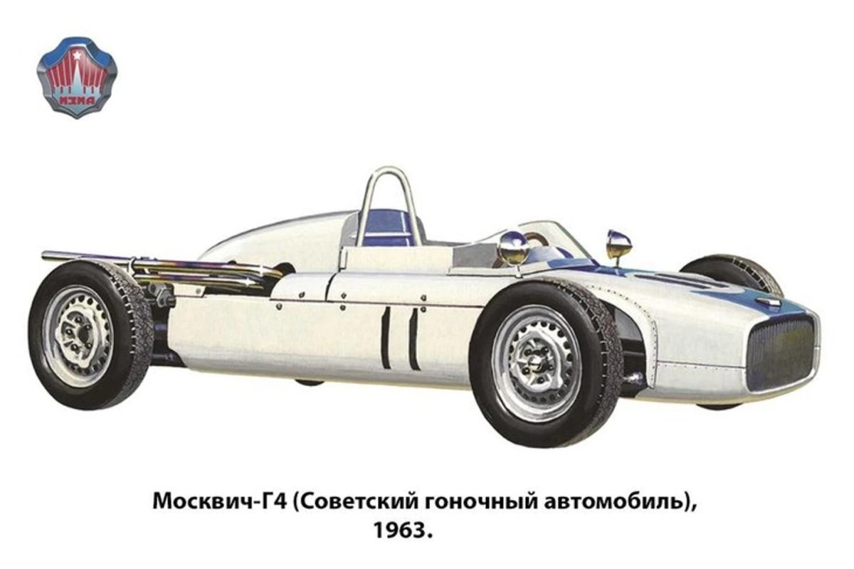 Москвич-г4 гоночный автомобиль