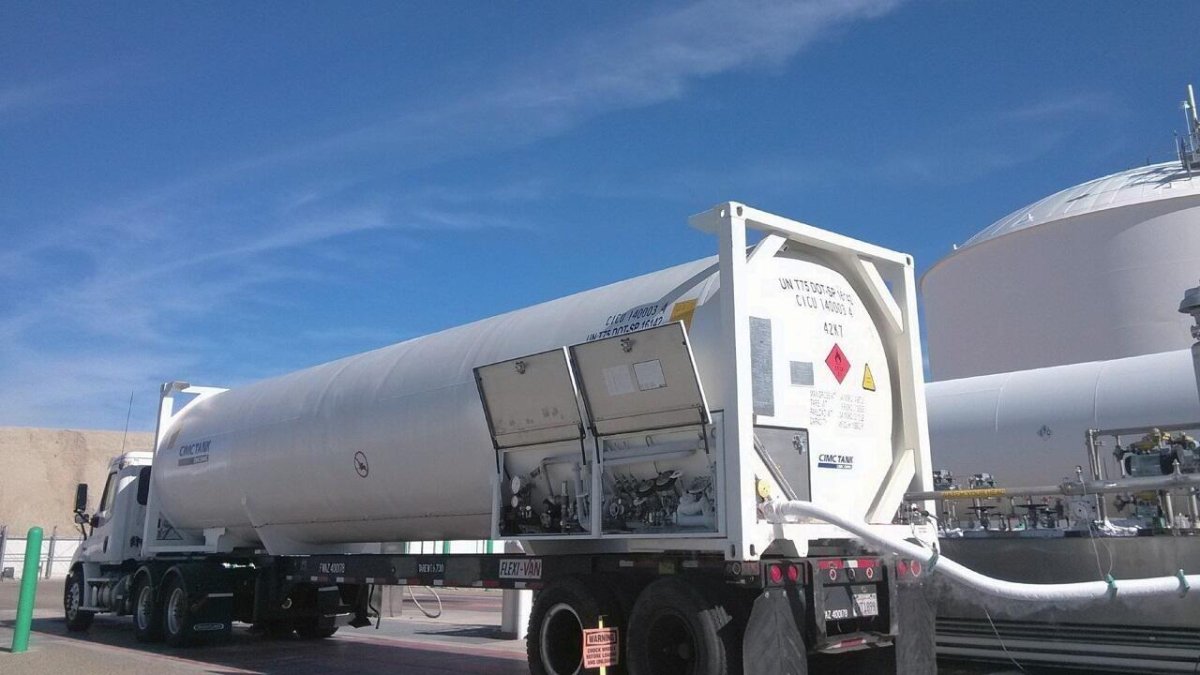 Танк контейнер для СПГ