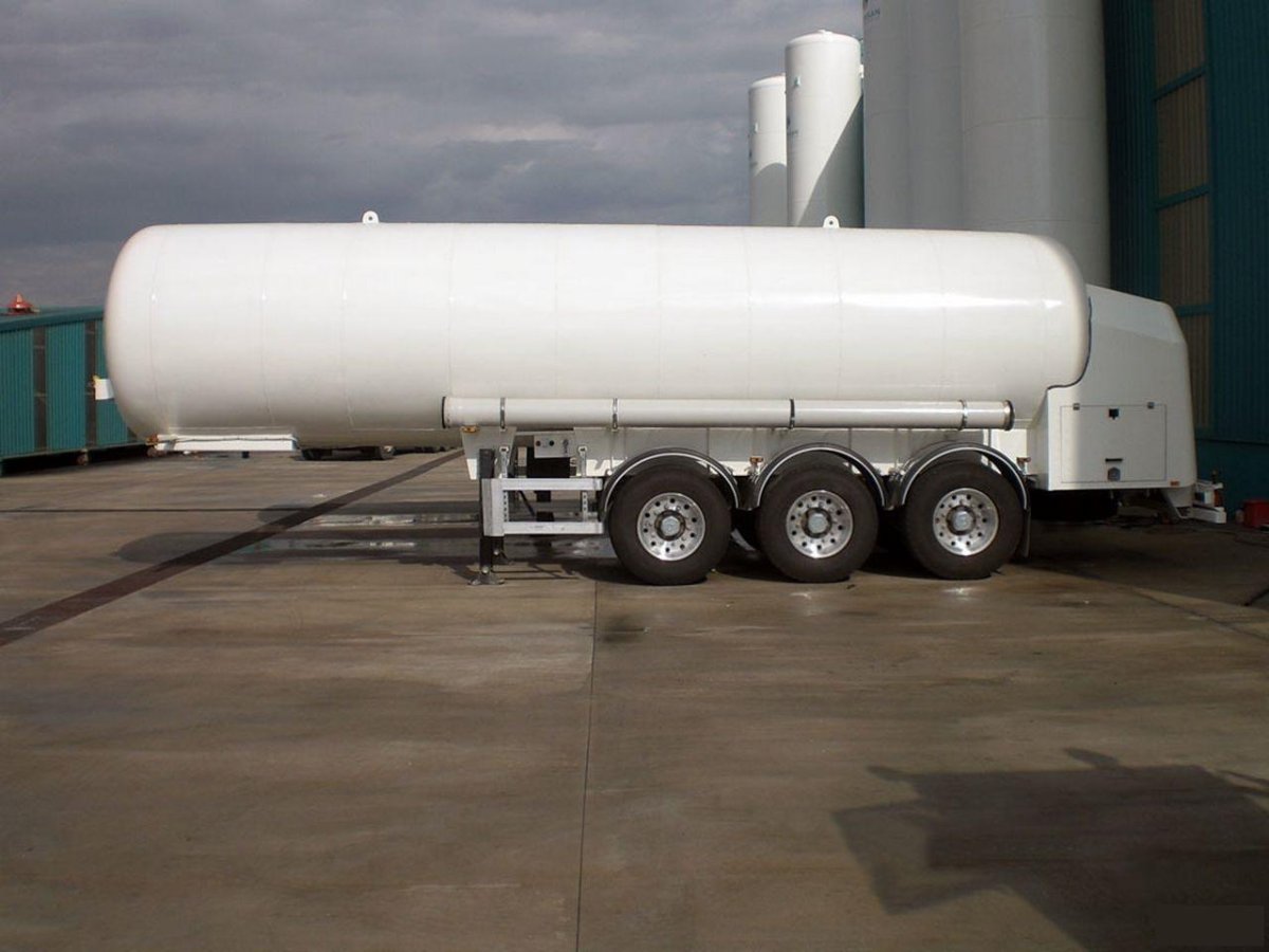 Цистерна для газов (азот/аргон/кислород), 30 м3