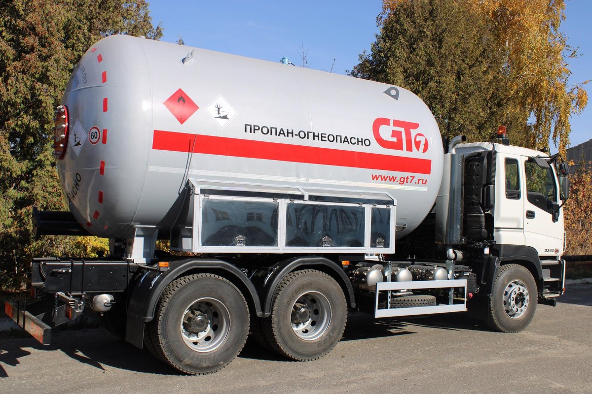 Автоцистерна для СУГ АЦТ-22