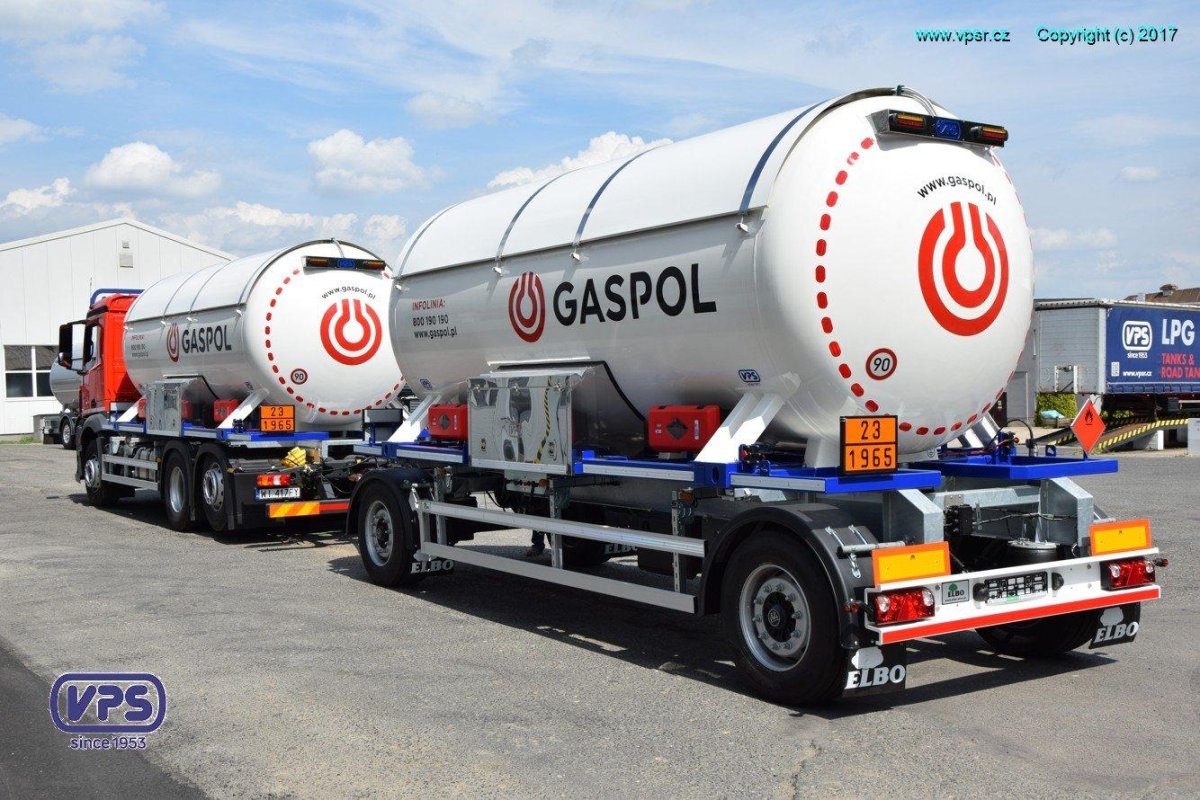 Автоцистерна для СУГ 20 м3